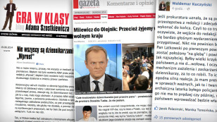 "Całe środowisko dziennikarskie" przeciwko Tuskowi? Są publicyści, którzy bronią premiera i ABW